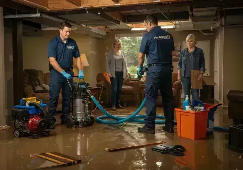 Basement Water Extraction and Removal Techniques process in Wickliffe, KY